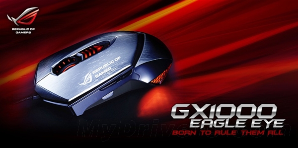 华硕发布GX1000游戏鼠：铝制外壳/8200DPI