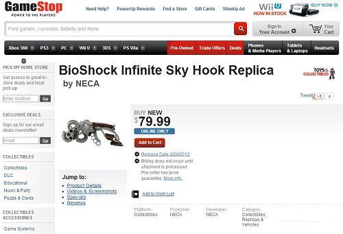 《生化奇兵:无限》现实版天空吊钩(Sky Hook)开卖 I Can Fly!