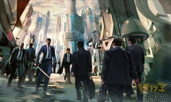 《杀手已死》概念设定插画