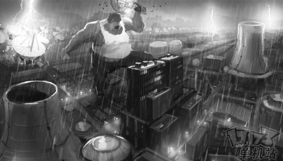 《杀手已死》概念设定插画