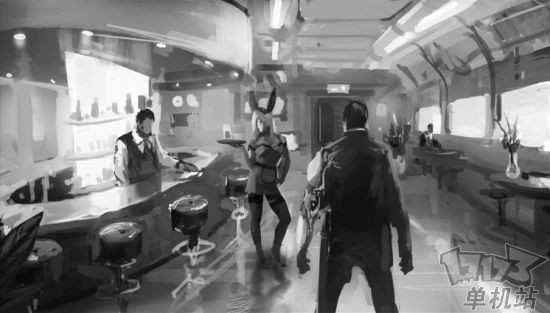 《杀手已死》概念设定插画