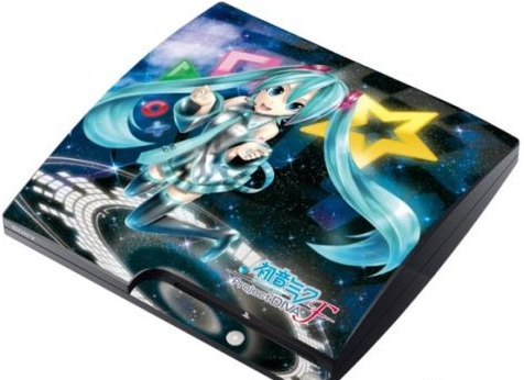 《初音未来 Project DIVA F》PS3 3000型主题贴膜