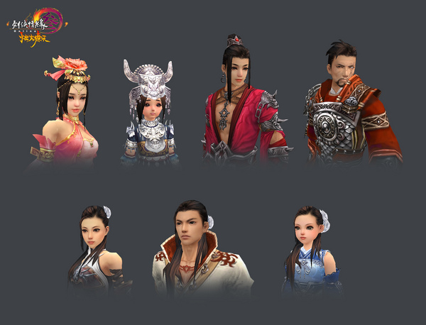 补充新发型、脸型