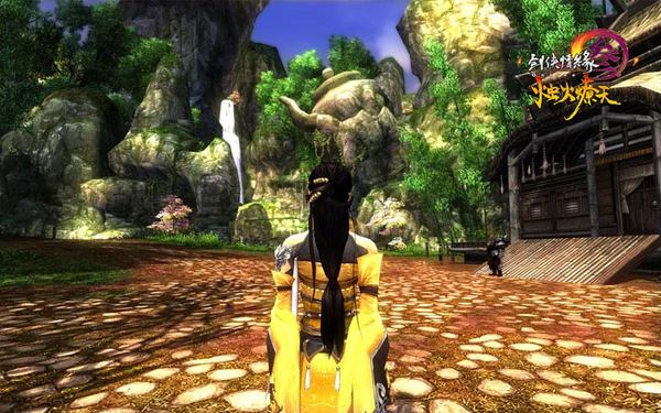 藏剑“烛天套装”截图