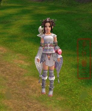 新剑网3唯一的白色外观装备拓印图欣赏