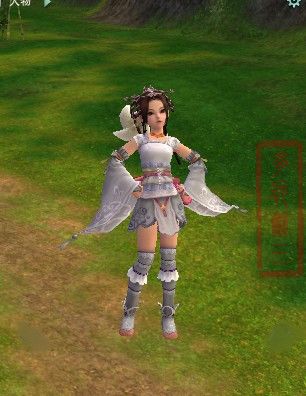 新剑网3唯一的白色外观装备拓印图欣赏