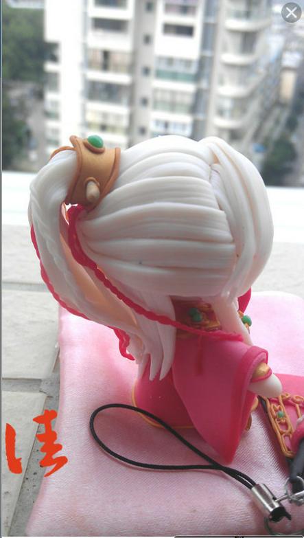 桶儿原创剑3手工软陶《粉嫩嫩的秀爷》