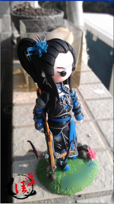 桶儿《剑网3》软陶系列 255套浩气炮姐