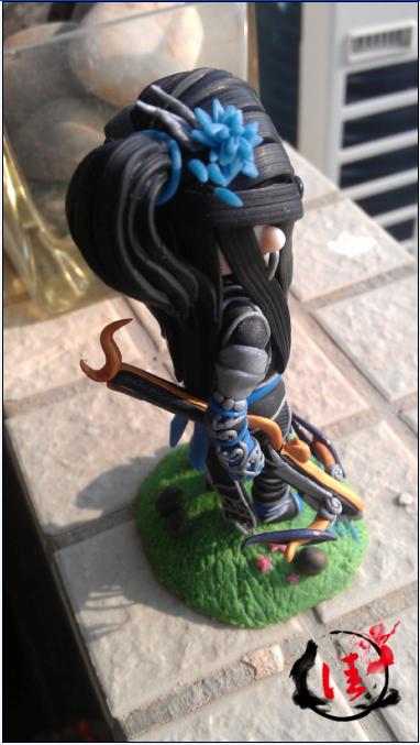 桶儿《剑网3》软陶系列 255套浩气炮姐