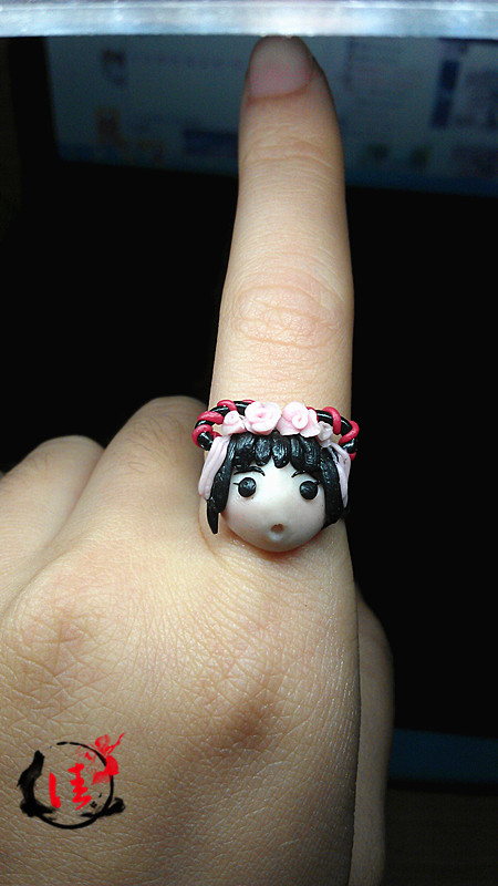 桶儿软陶作品欣赏 南皇小黄鸡藏剑团子