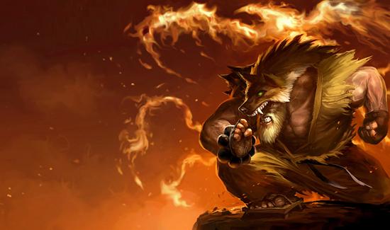 点击图片翻页 LOL野兽之灵乌迪尔上单及打野出装心得