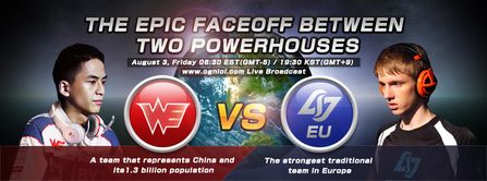 OGN夏季赛四强赛 WE VS CLG.EU