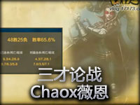 英雄联盟《三才论战》Chaox暗夜猎手薇恩