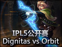 IPL5公开赛 Dignitas vs Orbit#2 男枪EZ大火拼