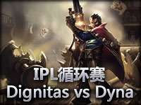 IPL循环赛：Dignitas vs Dynamic#2 有男枪赢一半