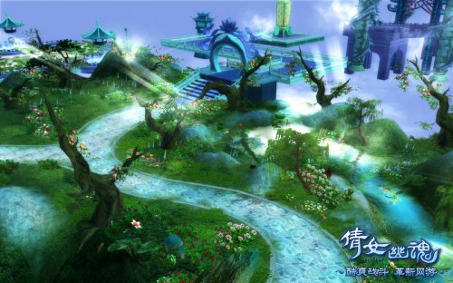 灵光折射,琼楼浮空,如此唯美的仙境,不妨来此释放一下压力