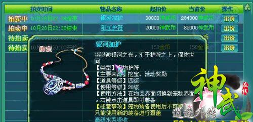 神武天下区惊现20万高水吸银河护符