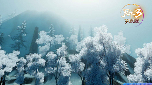 冷暖可见、四季分明的大荒世界