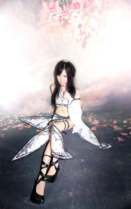 高度还原 天下3黛染青花时装COS美图赏