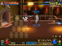 DNF视频-女大枪vs男散打,男气功vs百花 16进8 第二届斗神杯媒体赛