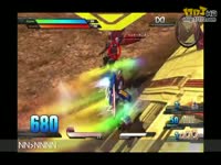 《EXVS》神高达连段演示