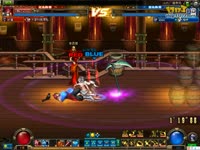 DNF视频-小Q大枪的暴力怒袭！格斗大赛媒体团队4进2