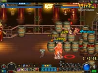 DNF视频-带你们见识跨5的土豪！潇洒哥Vs22W血大枪