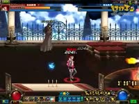 DNF视频-ucs小三(刺客)VS Sheroの芯(女大枪)一起一起玩杯DNF玩家大师赛!海选阶段