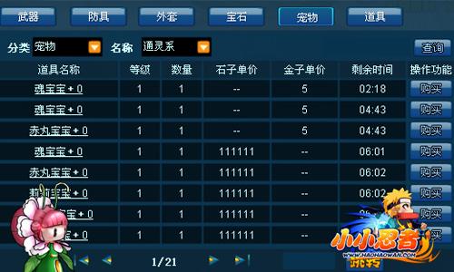 小小忍者,拍卖行最新图片