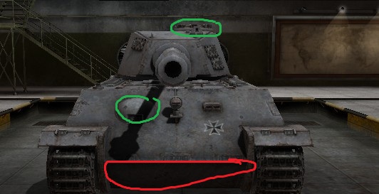 教你多少穿深的炮能稳穿7-10级车的正面