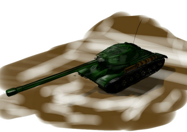 妹子的坦克自画：我喜欢的那些小车们