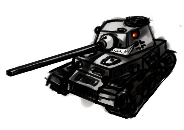 妹子的坦克自画：我喜欢的那些小车们