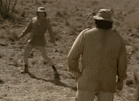 爆笑gif版：敌方队伍与我方队伍的差别