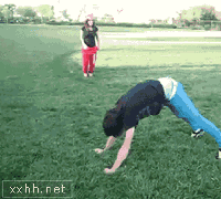 爆笑gif版：敌方队伍与我方队伍的差别