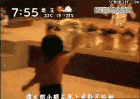 爆笑gif版：敌方队伍与我方队伍的差别