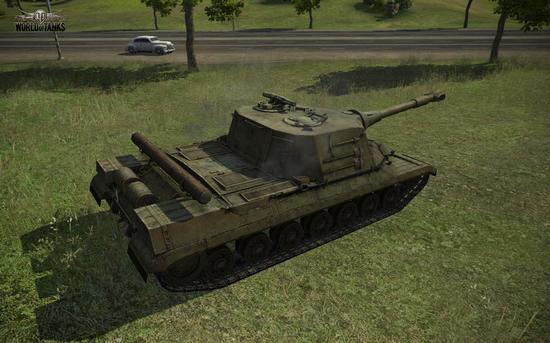 10级自行反坦克炮，战场精美截图曝光