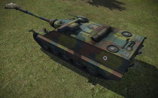 10级自行反坦克炮，战场精美截图曝光