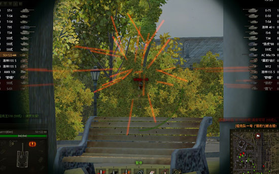 在混战中绝不放过对手的任何失误