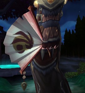 禅师级铭文制作装备模型预览：精美折扇