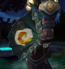 禅师级铭文制作装备模型预览：精美折扇