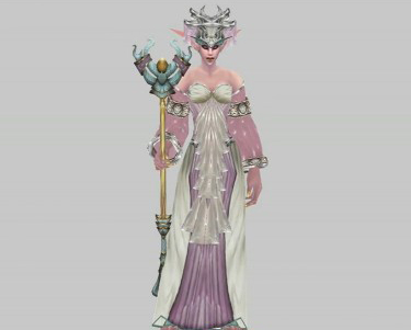 Vaanel新作视频：自制高阶祭司塞娜伦模型