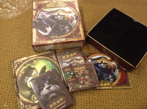 玩家反馈京东预定的国服熊猫人典藏版已经到货