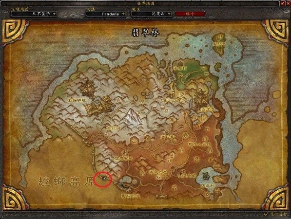 5.0锦绣谷主城与野外重要NPC商人位置介绍