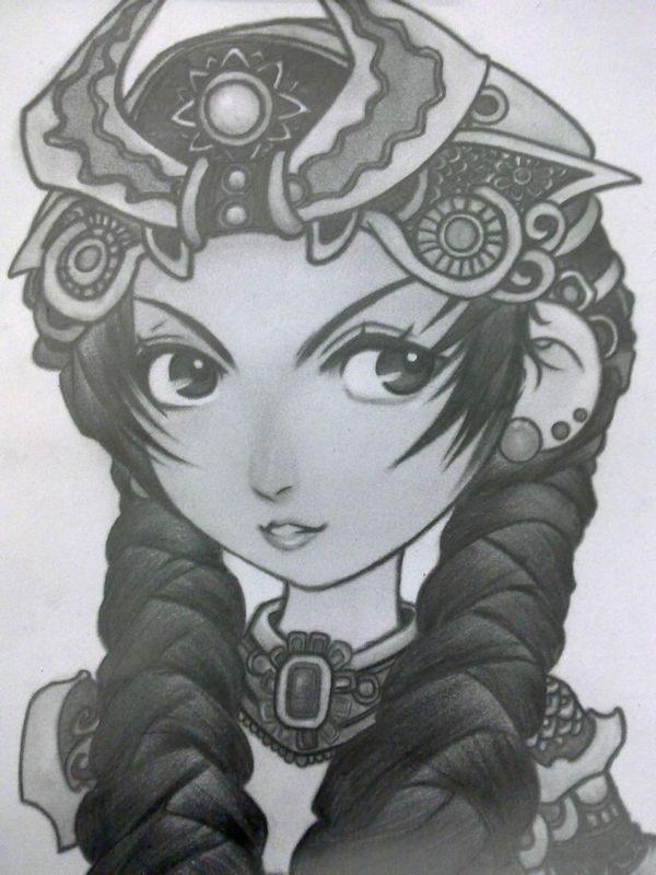 梦幻西游手绘作品