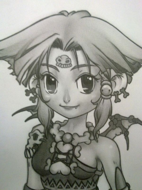 梦幻西游手绘作品