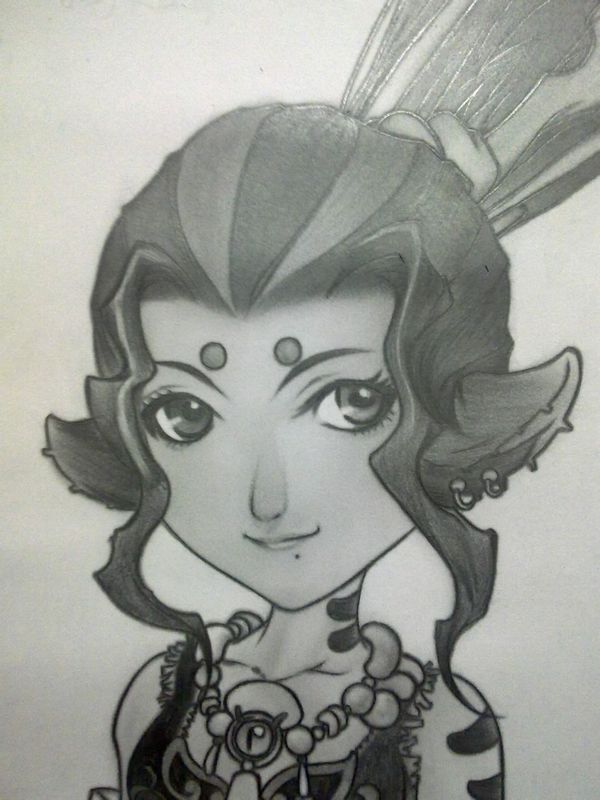 梦幻西游手绘作品