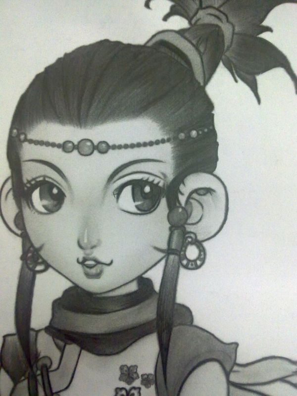 梦幻西游手绘作品