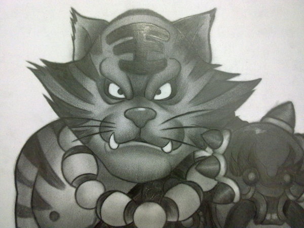 梦幻西游手绘作品