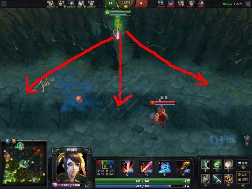 这里不W别人不知道你在哪里，所以W放完就快跑啊。