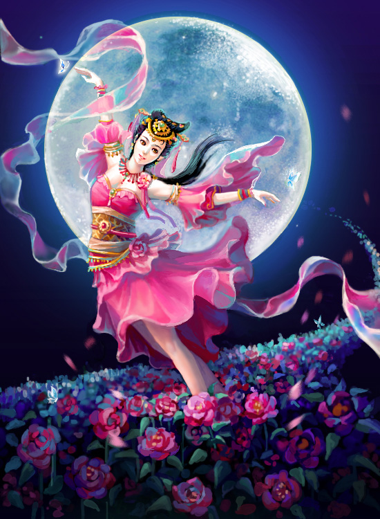 九阴真经选秀季 手绘大赛获奖作品欣赏